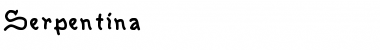 Download Serpentina Font Download Serpentina Font