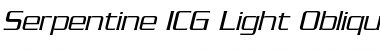 Download Serpentine ICG Light Font Download Serpentine ICG Light Font
