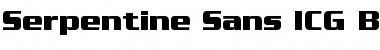 Download Serpentine Sans ICG Font Download Serpentine Sans ICG Font