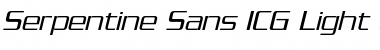 Download Serpentine Sans ICG Light Font Download Serpentine Sans ICG Light Font