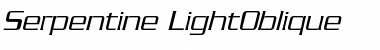 Download Serpentine-LightOblique Font Download Serpentine-LightOblique Font