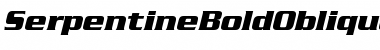 Download SerpentineBoldOblique Font Download SerpentineBoldOblique Font