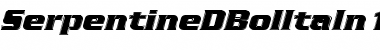Download SerpentineDBolItaIn1 Font Download SerpentineDBolItaIn1 Font