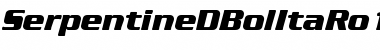 Download SerpentineDBolItaRo1 Font Download SerpentineDBolItaRo1 Font