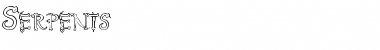 Download Serpents Font Download Serpents Font