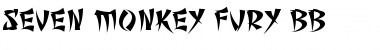 Download Seven Monkey Fury BB Font Download Seven Monkey Fury BB Font