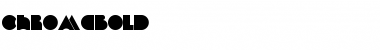 Download chrome bold Font Download chrome bold Font