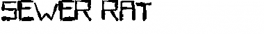 Download Sewer Rat Font Download Sewer Rat Font