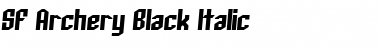 Download SF Archery Black Font Download SF Archery Black Font