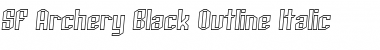 Download SF Archery Black Outline Font Download SF Archery Black Outline Font