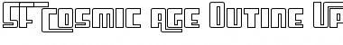 Download SF Cosmic Age Outine Upright Font Download SF Cosmic Age Outine Upright Font