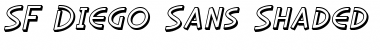 Download SF Diego Sans Shaded Font Download SF Diego Sans Shaded Font