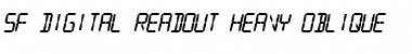Download SF Digital Readout Font Download SF Digital Readout Font