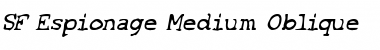 Download SF Espionage Medium Font Download SF Espionage Medium Font