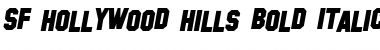 Download SF Hollywood Hills Font Download SF Hollywood Hills Font