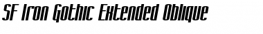 Download SF Iron Gothic Extended Font Download SF Iron Gothic Extended Font