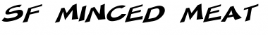 Download SF Minced Meat Extended Font Download SF Minced Meat Extended Font