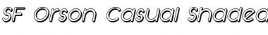 Download SF Orson Casual Shaded Font Download SF Orson Casual Shaded Font