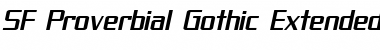 Download SF Proverbial Gothic Extended Font Download SF Proverbial Gothic Extended Font