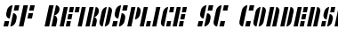 Download SF RetroSplice SC Condensed Font Download SF RetroSplice SC Condensed Font