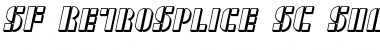 Download SF RetroSplice SC Shaded Font Download SF RetroSplice SC Shaded Font
