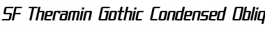 Download SF Theramin Gothic Condensed Font Download SF Theramin Gothic Condensed Font
