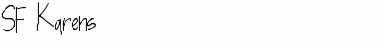 Download SF-Karens Font Download SF-Karens Font