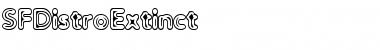 Download SF Distro Extinct TTF Font Download SF Distro Extinct TTF Font