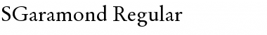 Download SGaramond Font Download SGaramond Font
