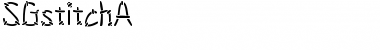 Download SGstitchA Font Download SGstitchA Font