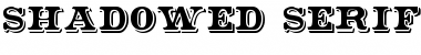 Download Shadowed Serif Font Download Shadowed Serif Font
