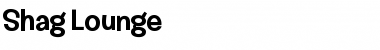 Download Shag-Lounge Font Download Shag-Lounge Font
