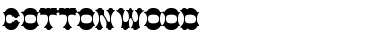 Download Cottonwood Font Download Cottonwood Font