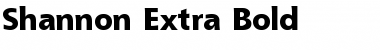 Download Shannon Extra Bold Font Download Shannon Extra Bold Font