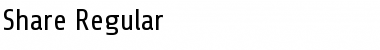 Download Share-Regular Font Download Share-Regular Font