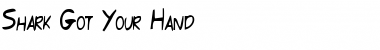 Download Shark Got Your Hand Font Download Shark Got Your Hand Font