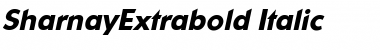 Download SharnayExtrabold Font Download SharnayExtrabold Font