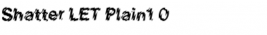 Download Shatter LET Font Download Shatter LET Font