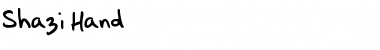 Download Shazi Hand Font Download Shazi Hand Font