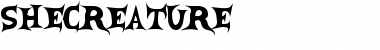 Download SheCreature Font Download SheCreature Font