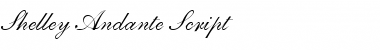 Download Shelley Andante Script Font Download Shelley Andante Script Font