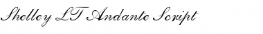 Download Shelley LT AndanteScript Font Download Shelley LT AndanteScript Font