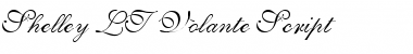 Download Shelley LT VolanteScript Font Download Shelley LT VolanteScript Font