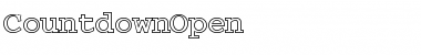Download CountdownOpen Font Download CountdownOpen Font