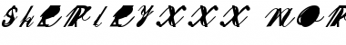 Download SherleyXXX Font Download SherleyXXX Font