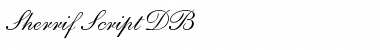 Download Sherrif Script DB Font Download Sherrif Script DB Font