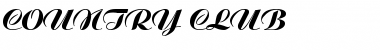 Download COUNTRY CLUB Font Download COUNTRY CLUB Font
