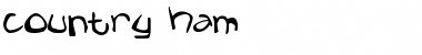 Download Country Ham Font Download Country Ham Font