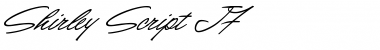Download ShirleyScriptJF Font Download ShirleyScriptJF Font