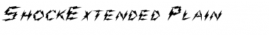 Download ShockExtended Font Download ShockExtended Font